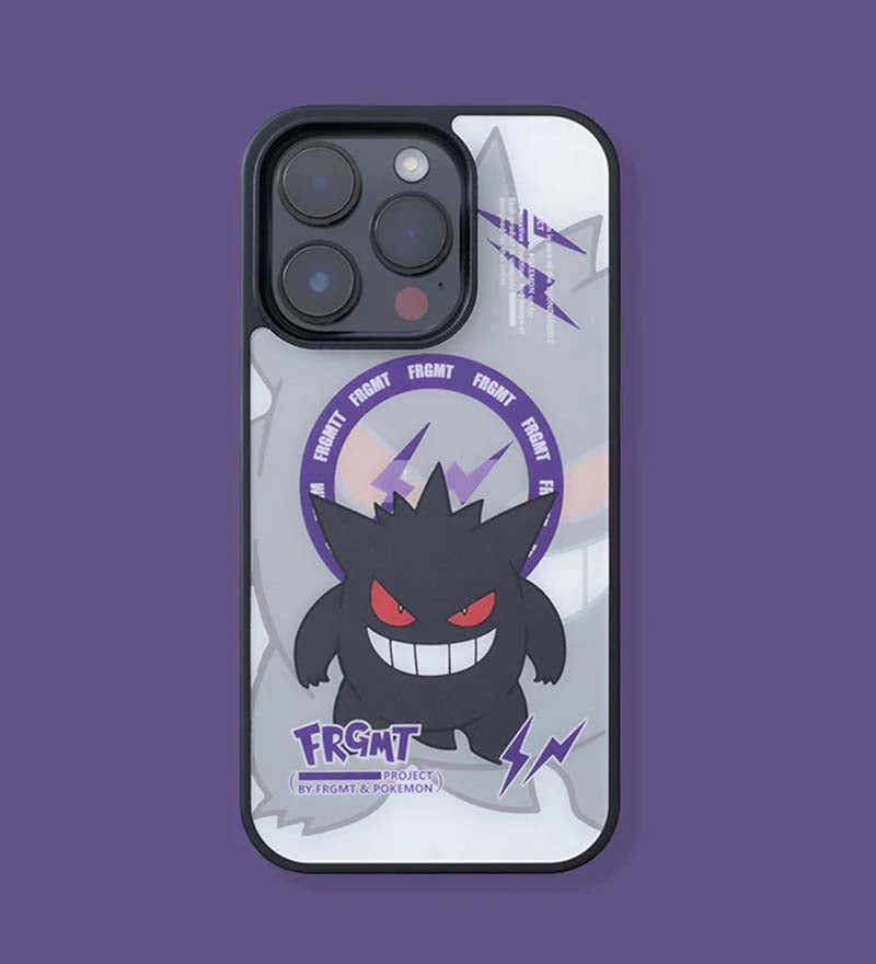 Rayquaza Gengar and Bulbasaur Bomb Elf Series Magnetic Phone Case