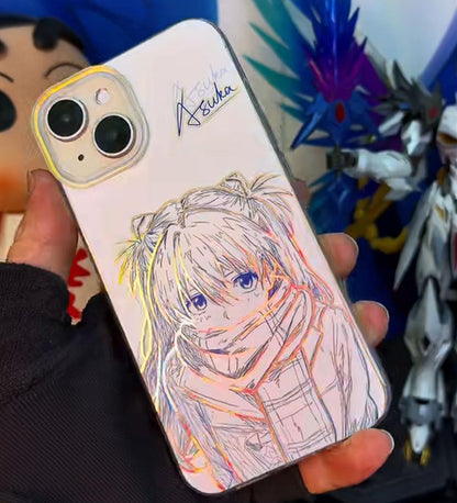 Original Eva Asuka Rei Ayanami Exclusive Phone Case