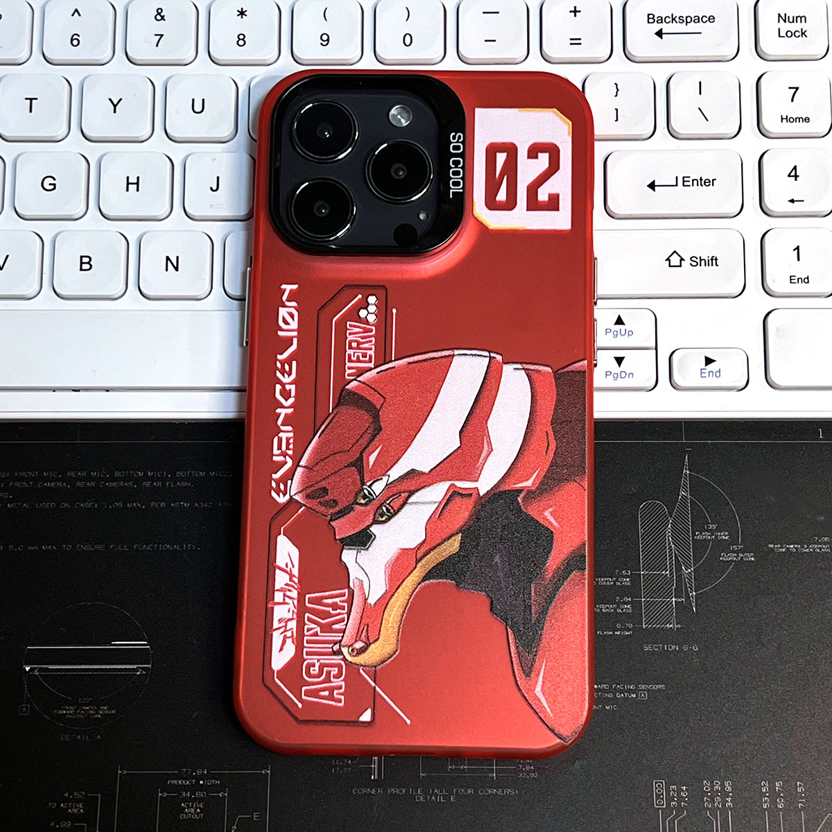 Original Eva Asuka Rei Ayanami Exclusive Phone Case