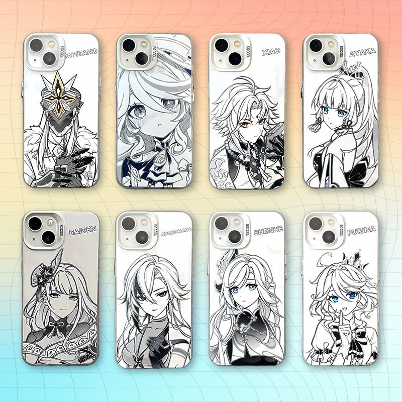 New Original Genshin Impact Shockproof Phone Case