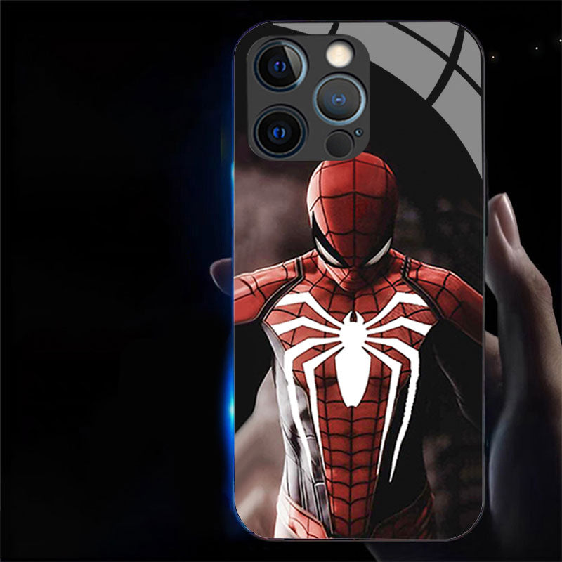 Spiderman  LED Glowing Phone Case