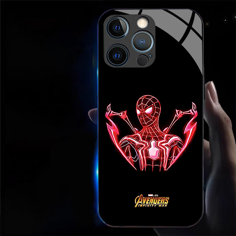 Spiderman  LED Glowing Phone Case