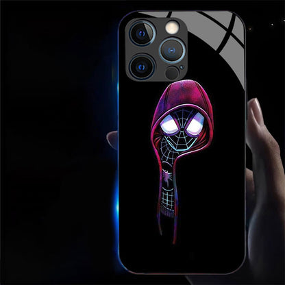 Spiderman  LED Glowing Phone Case