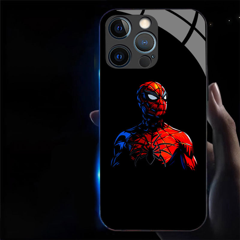 Spiderman  LED Glowing Phone Case