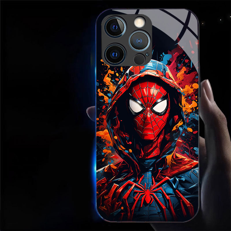 Spiderman  LED Glowing Phone Case