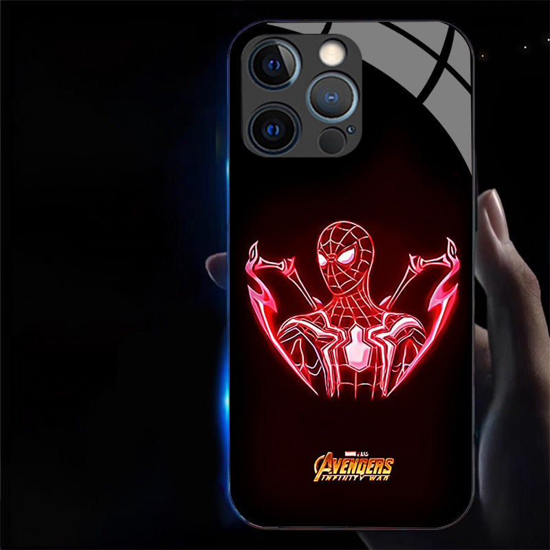 Spiderman  LED Glowing Phone Case