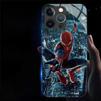 Spiderman  LED Glowing Phone Case