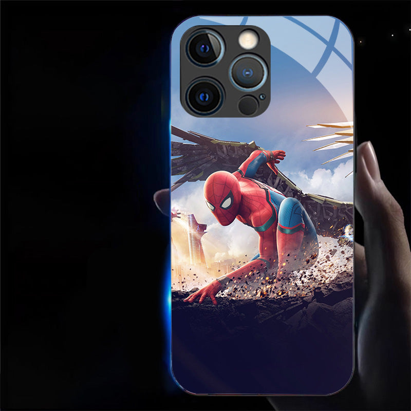 Spiderman  LED Glowing Phone Case