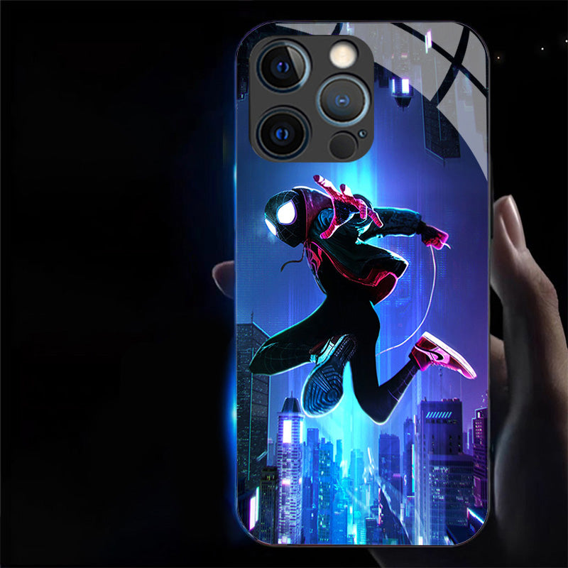 Spiderman  LED Glowing Phone Case