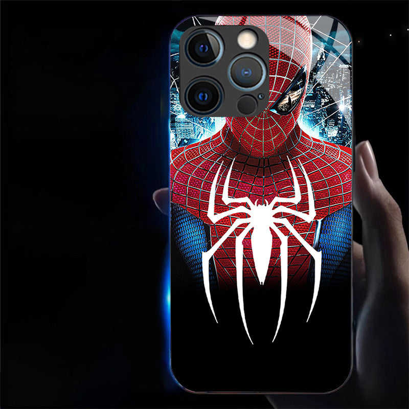 Spiderman  LED Glowing Phone Case