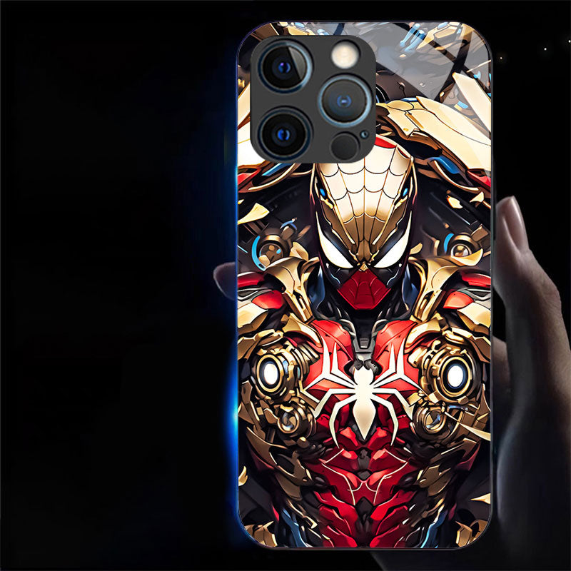 Spiderman  LED Glowing Phone Case