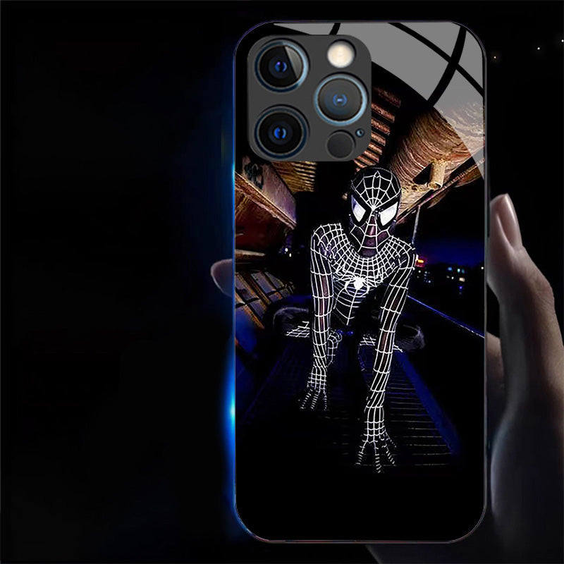 Spiderman  LED Glowing Phone Case