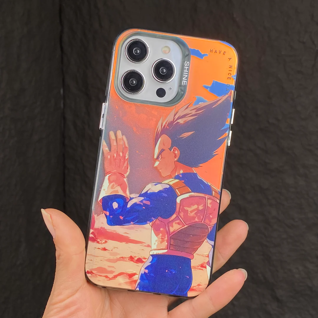 Original New Dragon Ball Goku Vegeta Shockproof Phone Case