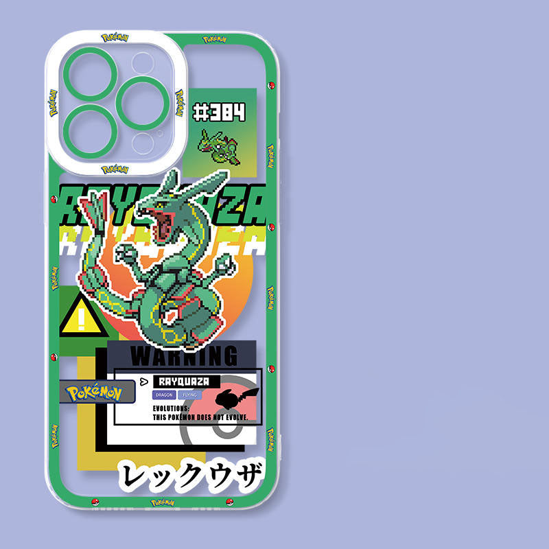 Original Bomb Elf Rayquaza Gengar and Bulbasaur Phone Case