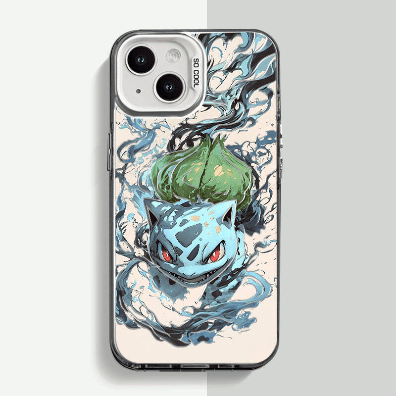 Original Bomb Elf Rayquaza Gengar and Bulbasaur Phone Case