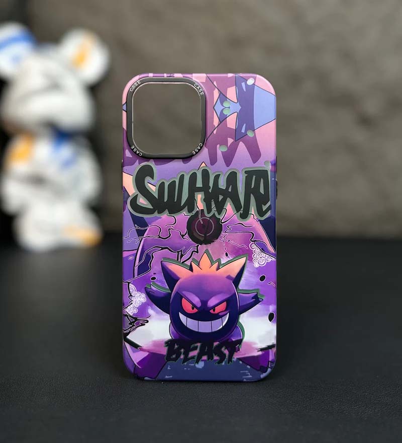 Original Bomb Elf Rayquaza Gengar and Bulbasaur Phone Case