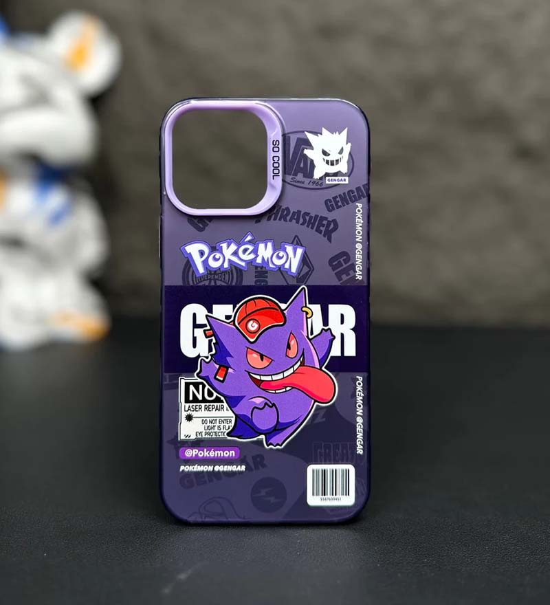 Original Bomb Elf Rayquaza Gengar and Bulbasaur Phone Case