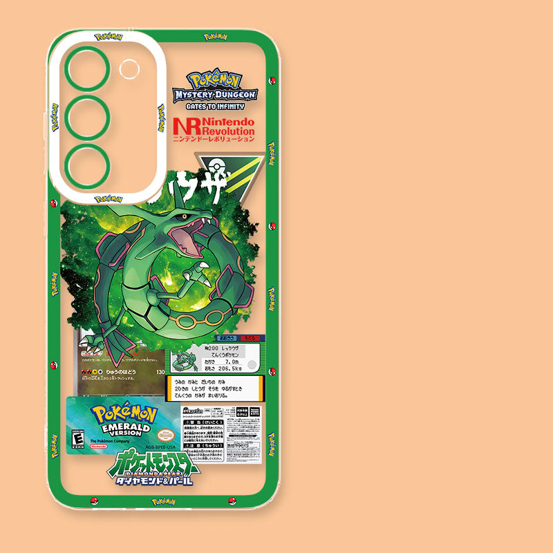 Original Bomb Elf Rayquaza Gengar and Bulbasaur Phone Case