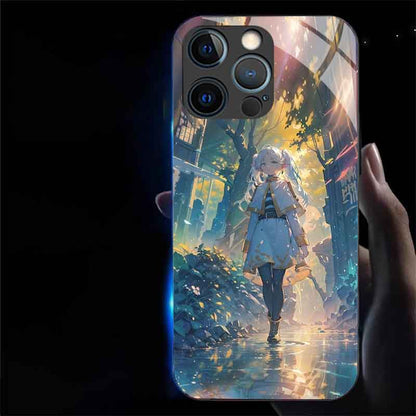 Frieren LED Glowing Phone Case