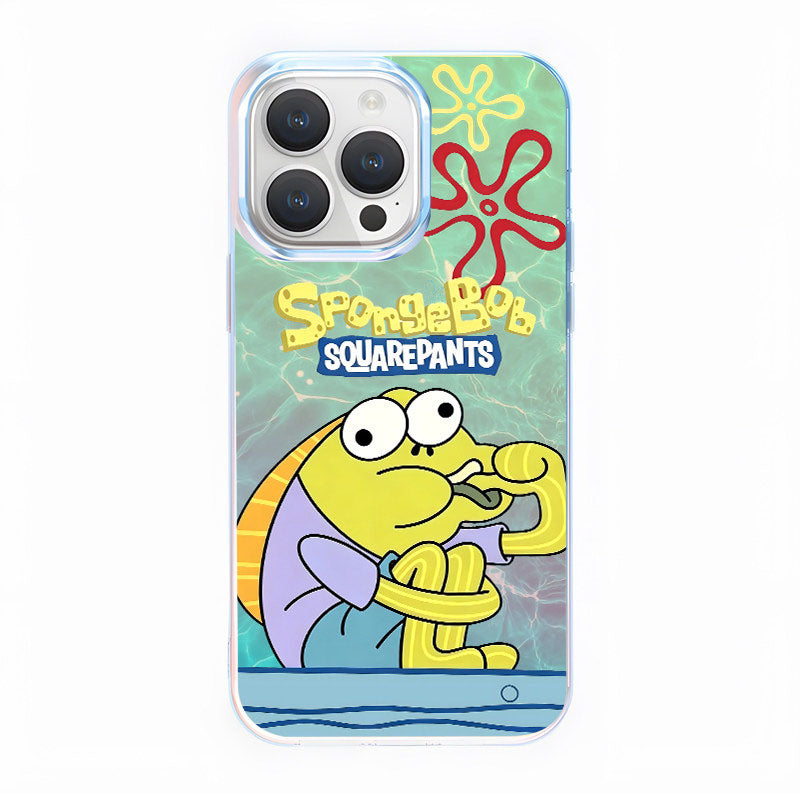 Bikini Bottom Background Fish Phone Case