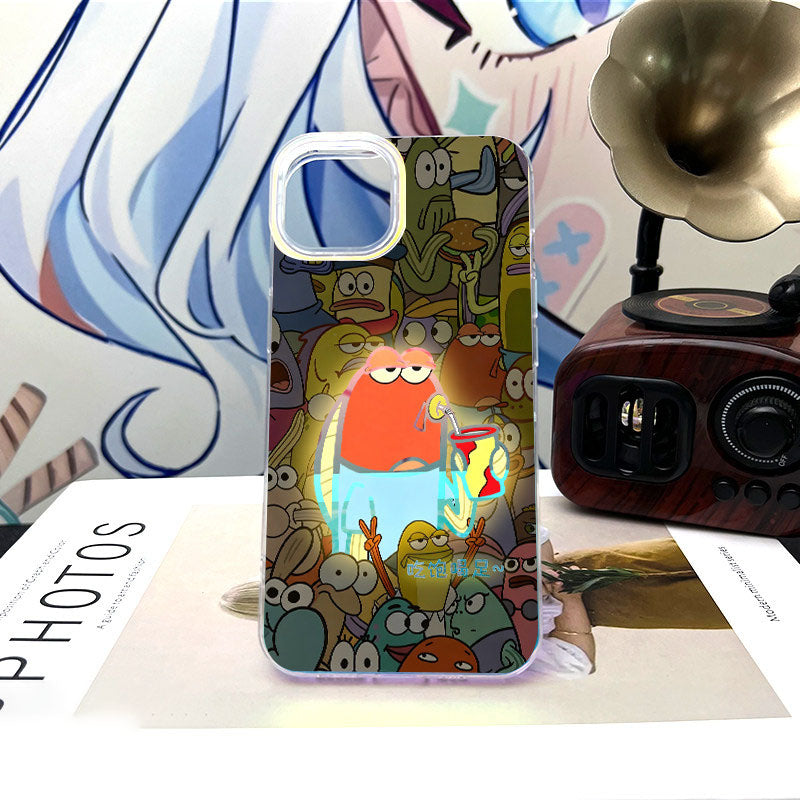 Bikini Bottom Background Fish Phone Case