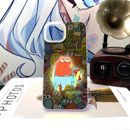 Bikini Bottom Background Fish Phone Case
