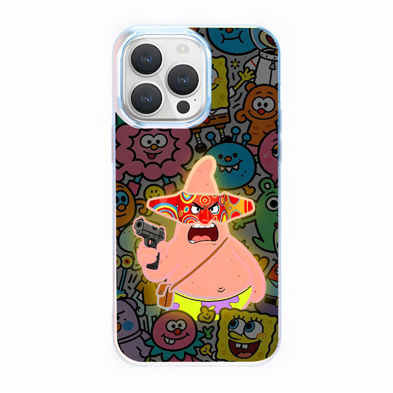 Bikini Bottom Background Fish Phone Case