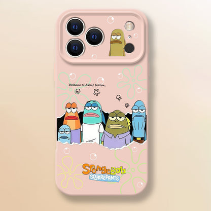 Bikini Bottom Background Fish Phone Case