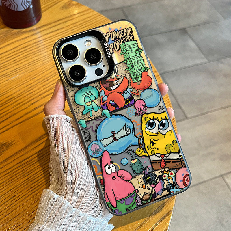 Bikini Bottom Background Fish Phone Case