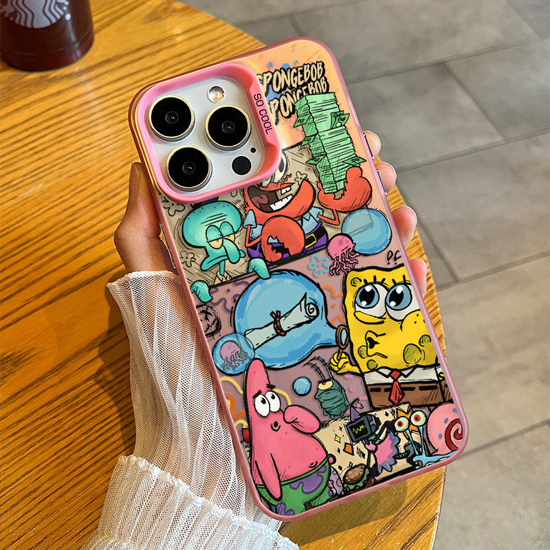 Bikini Bottom Background Fish Phone Case