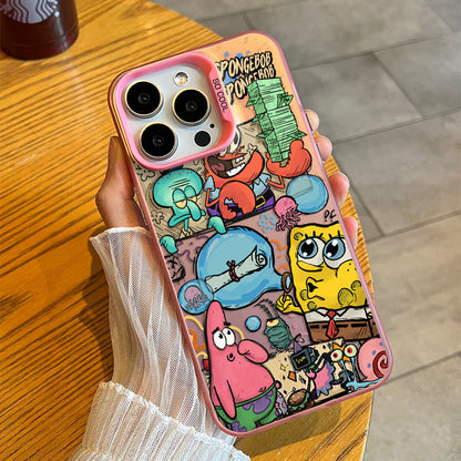 Bikini Bottom Background Fish Phone Case