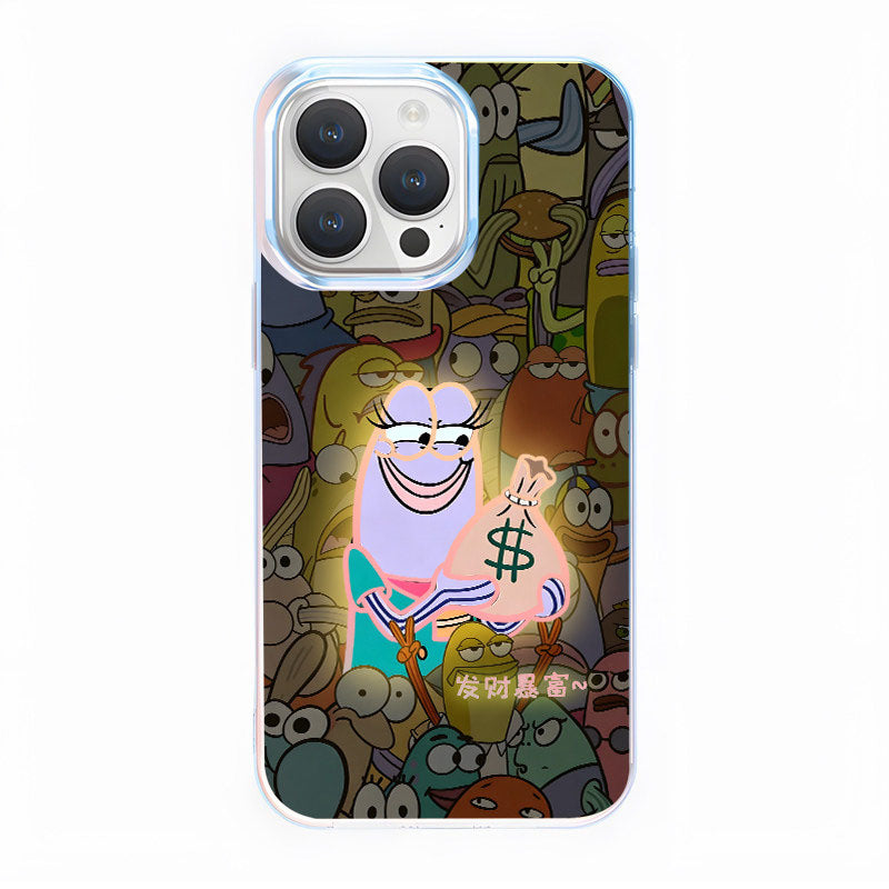 Bikini Bottom Background Fish Phone Case