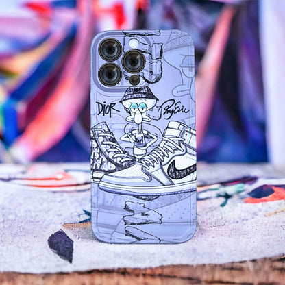 Bikini Bottom Background Fish Phone Case