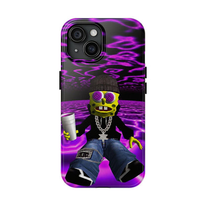 Bikini Bottom Background Fish Phone Case