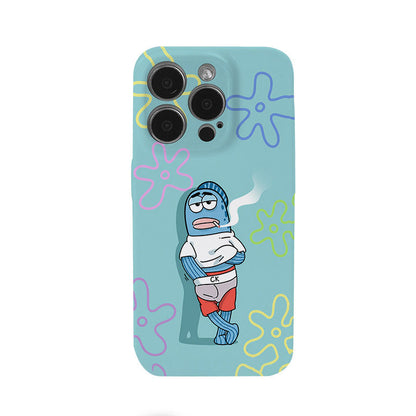 Bikini Bottom Background Fish Phone Case