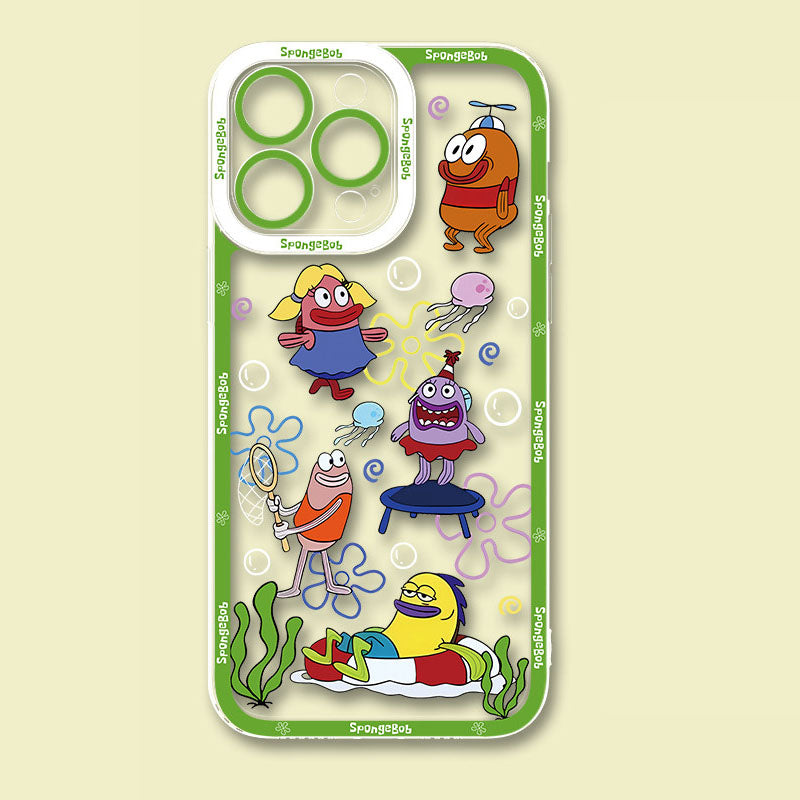 Bikini Bottom Background Fish Phone Case
