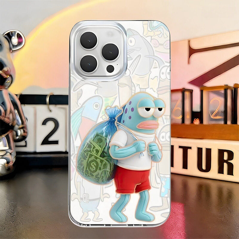 Bikini Bottom Background Fish Phone Case