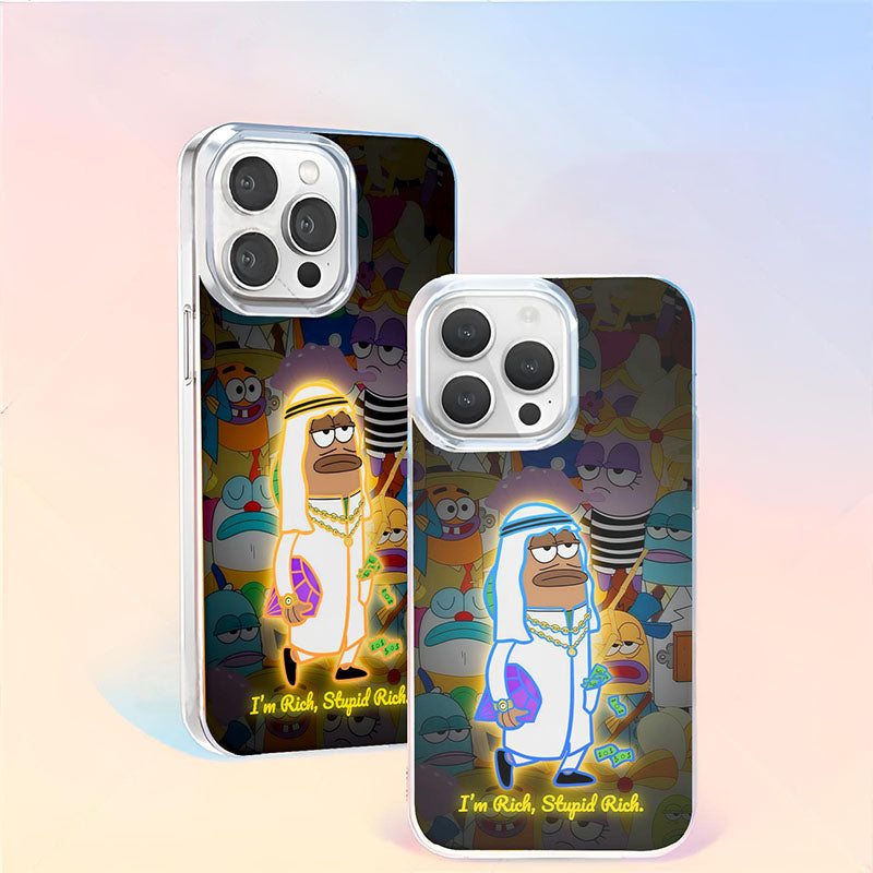 Bikini Bottom Background Fish Phone Case