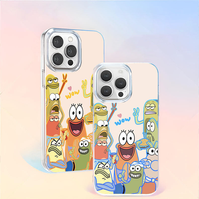 Bikini Bottom Background Fish Phone Case