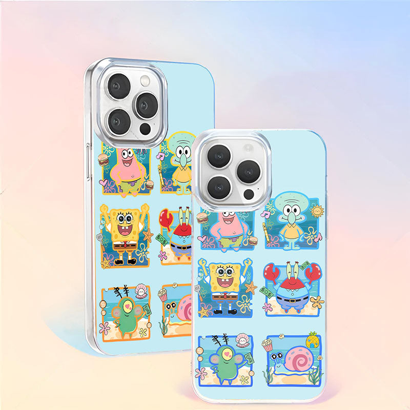 Bikini Bottom Background Fish Phone Case