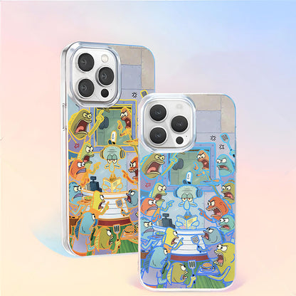 Bikini Bottom Background Fish Phone Case