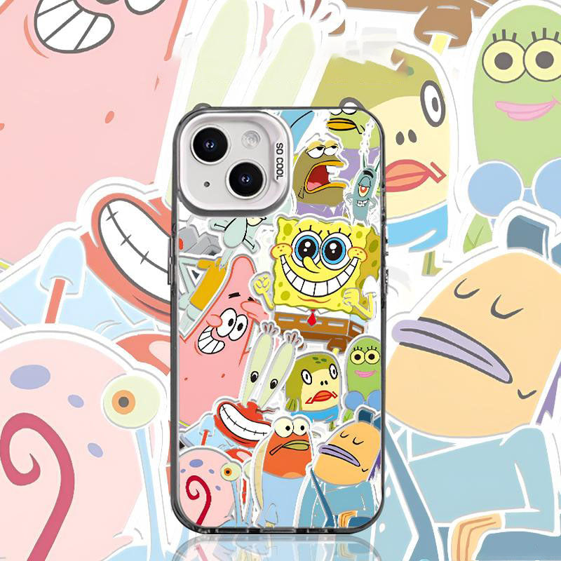 Bikini Bottom Background Fish Phone Case
