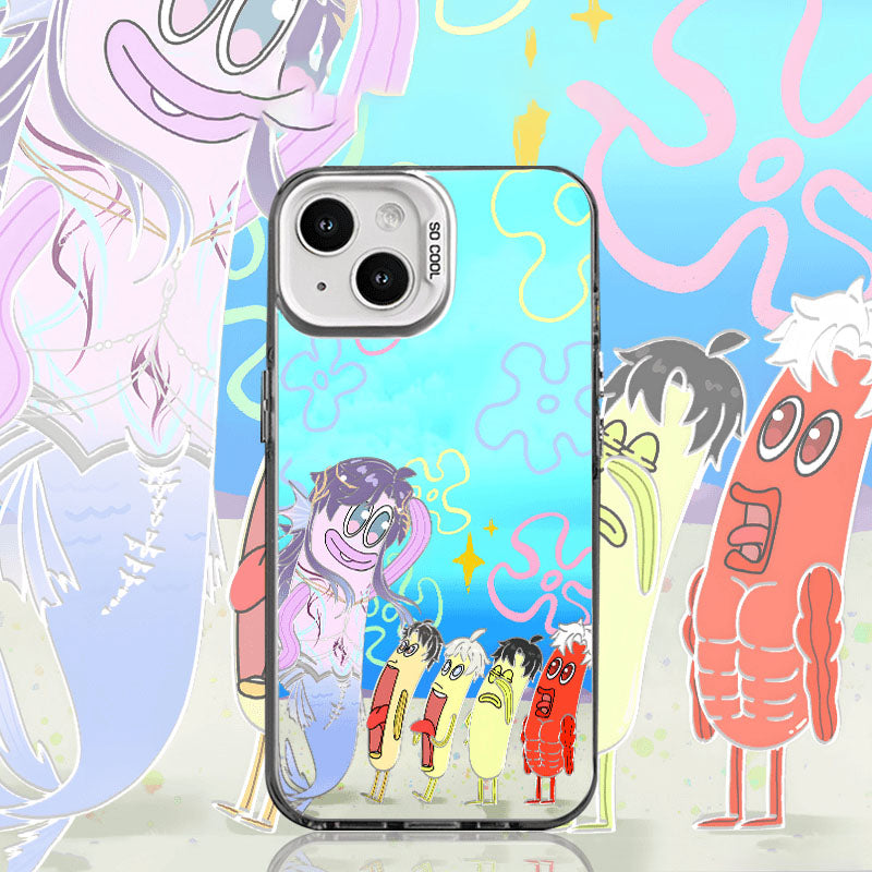 Bikini Bottom Background Fish Phone Case