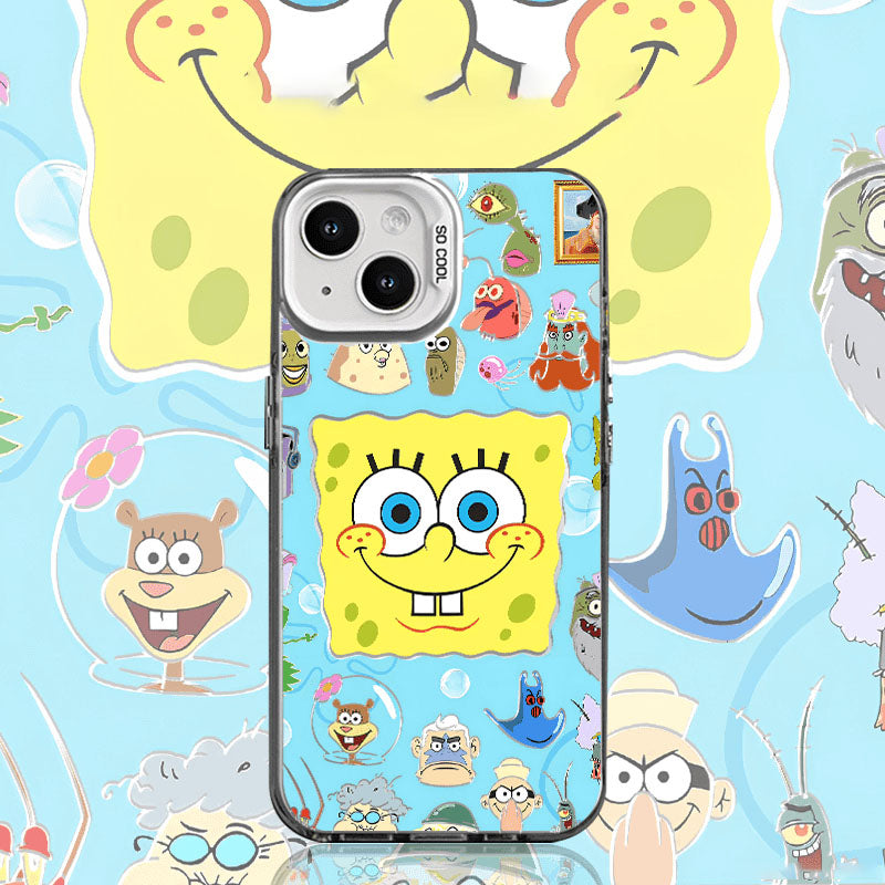 Bikini Bottom Background Fish Phone Case