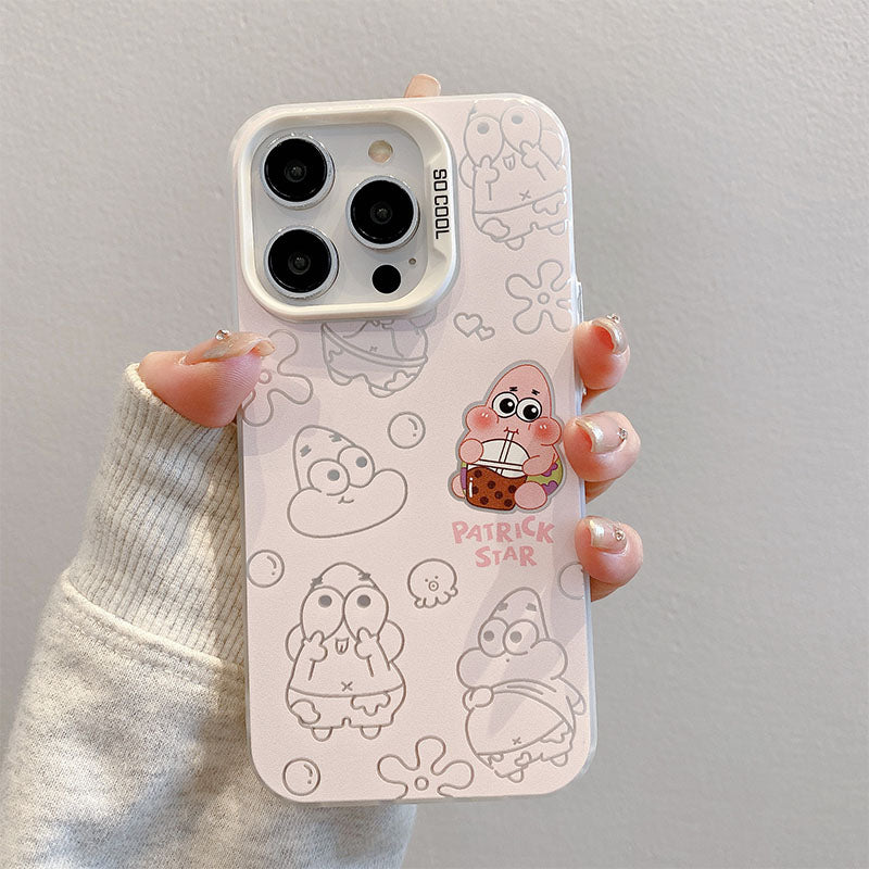 Bikini Bottom Background Fish Phone Case
