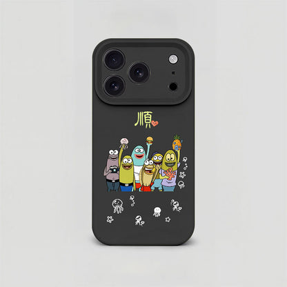 Bikini Bottom Background Fish Phone Case