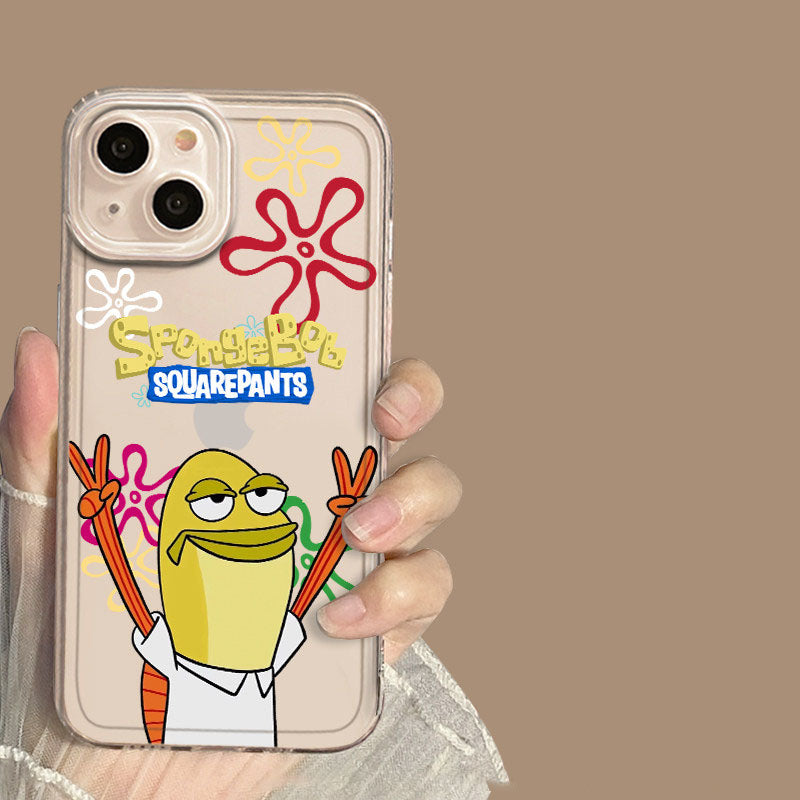 Bikini Bottom Background Fish Phone Case