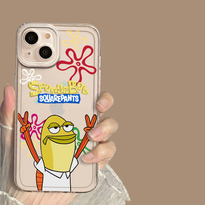 Bikini Bottom Background Fish Phone Case