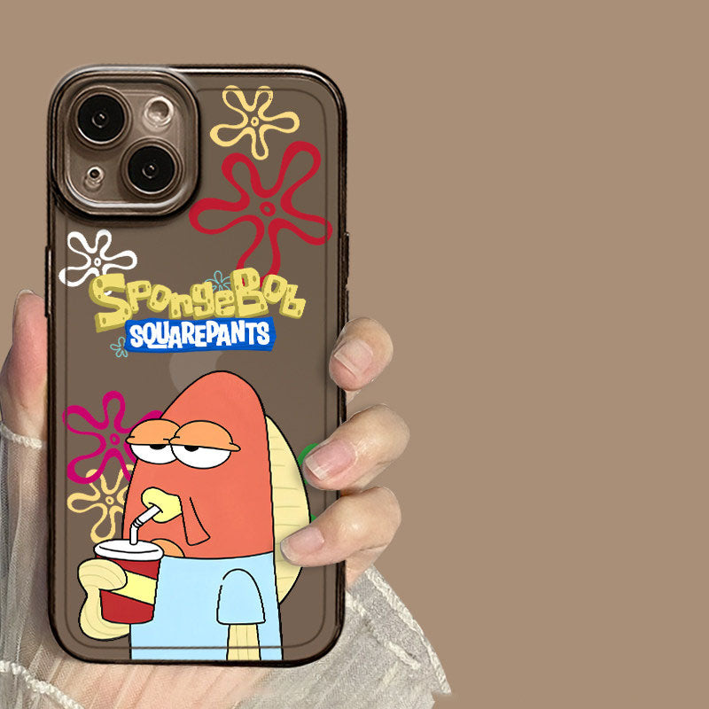 Bikini Bottom Background Fish Phone Case