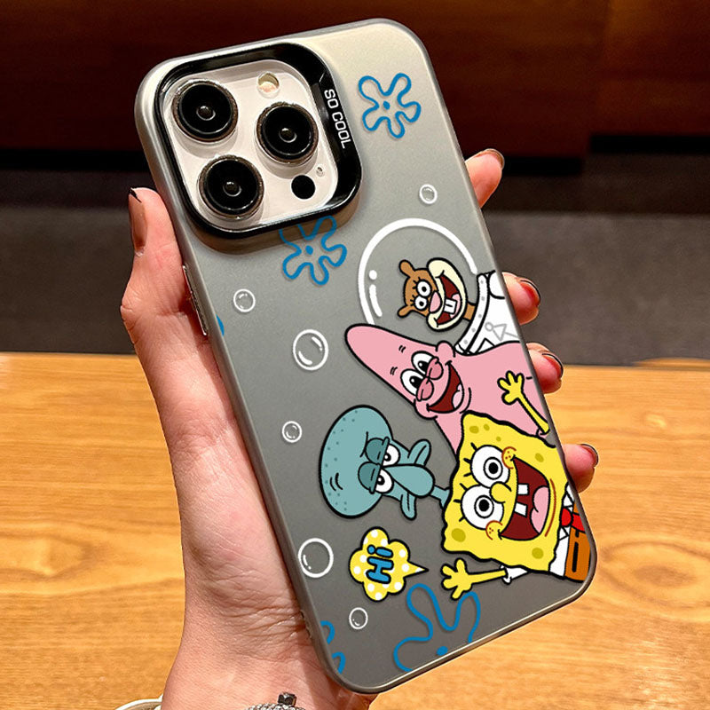 Bikini Bottom Background Fish Phone Case